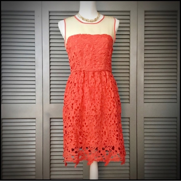 Darling Coral 'Sienna' Lace Dress - Picture 7 of 14